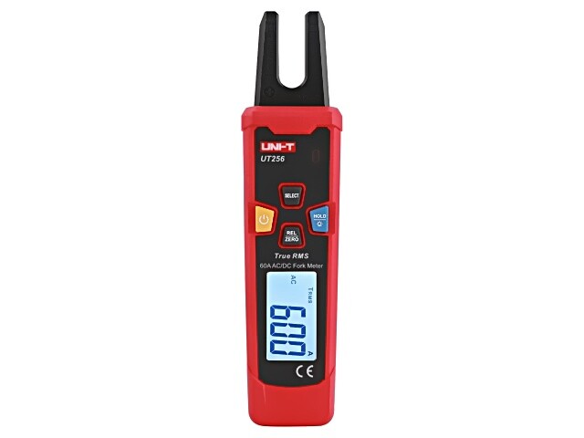 UT256 Tester: Electric LCD VDC: 60V I AC: 60A True RMS 10mm Bel: Yes UNI-T