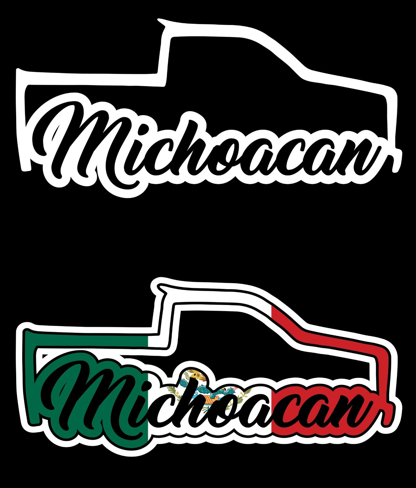 Michoacan Decal Trokita Decal Car Window Laptop Vinyl Sticker Mexico Truck MICH