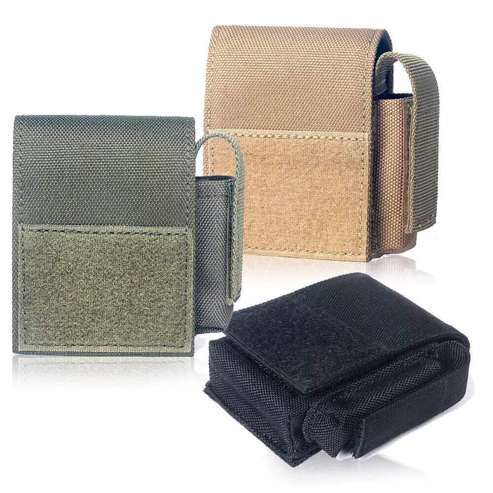 Tactical Molle EDC Cigarettes Pouch Magazine Lighter Military Small Waist Bags