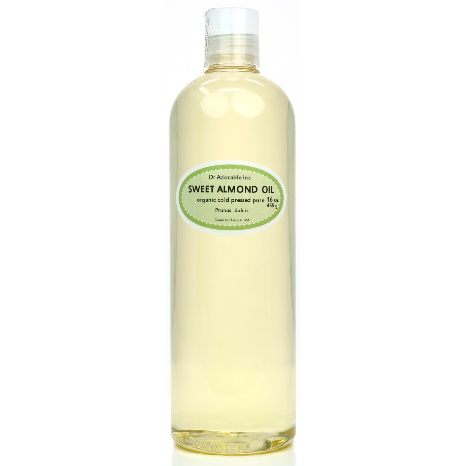 16 oz Original Sweet Almond Oil Pure Soften Smooth Skin Massage Free Shipping