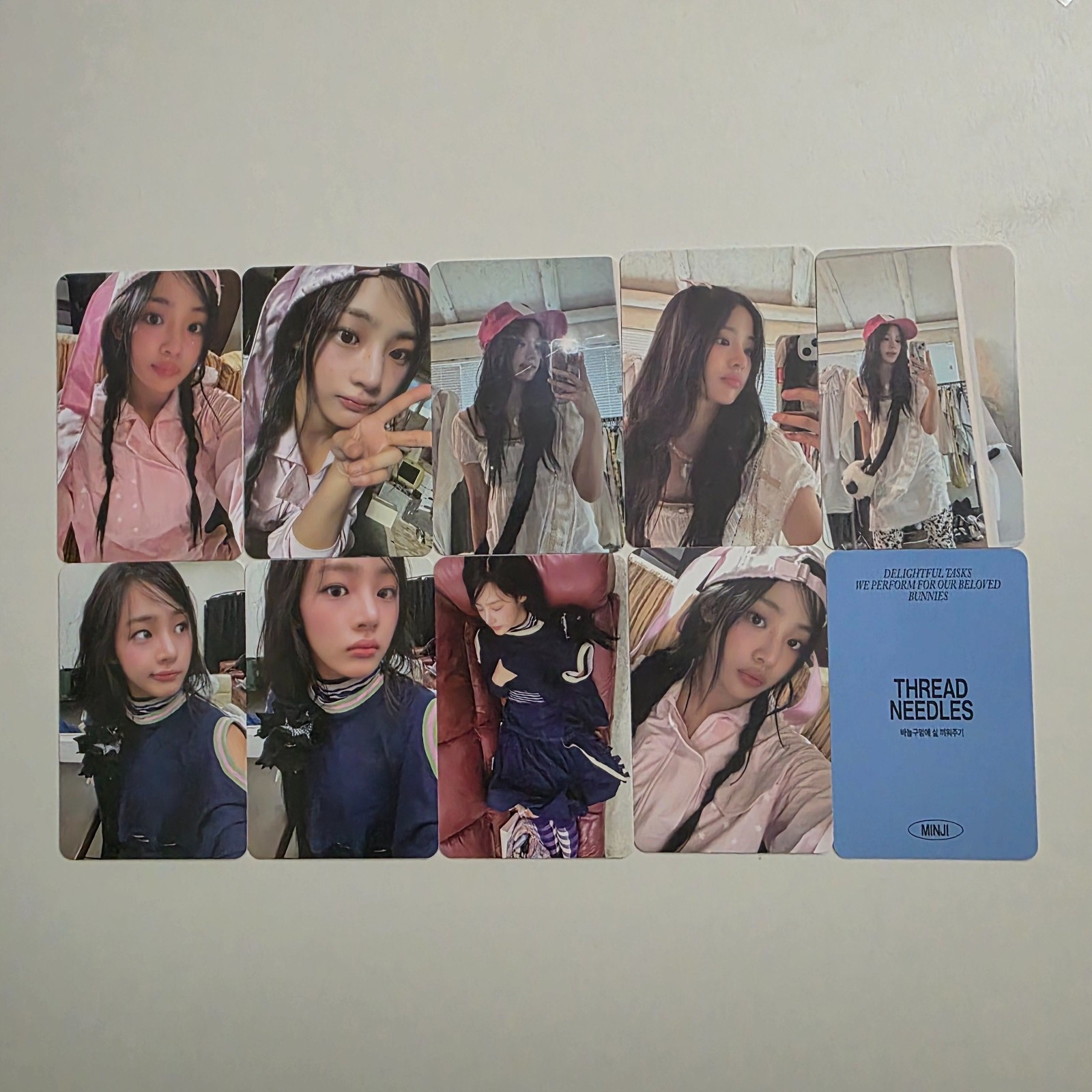 NEW JEANS MINJI 10 Photocard SET "2025 SEASON'S GREETING" Official Limited