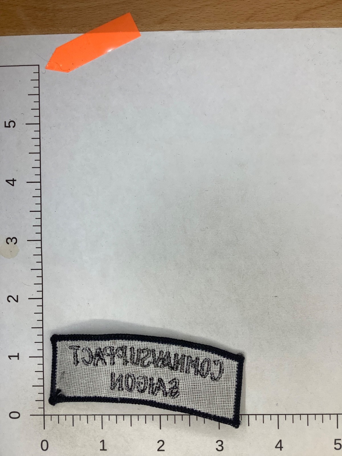 US ARMY COMNAVSUPPACT SAIGONTAB PATCH