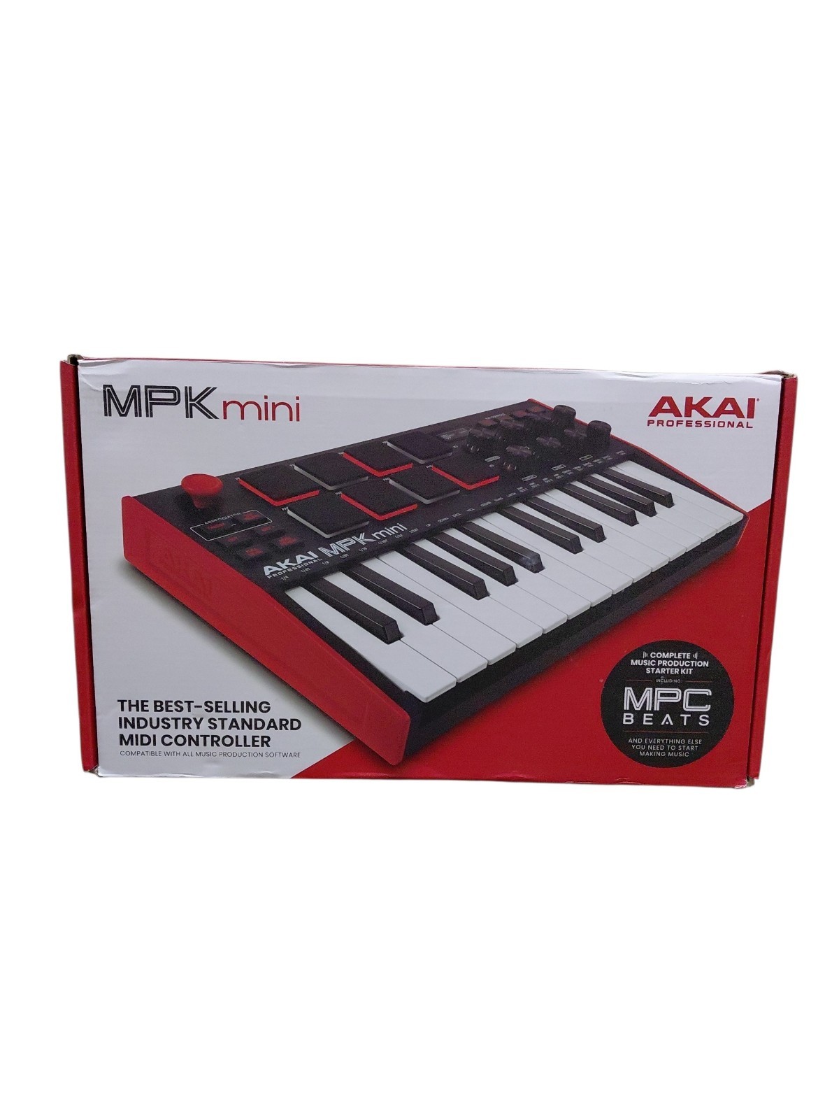 Akai Professional MPK Mini Play mk3 Keybed 25 Keys 8 Pads
