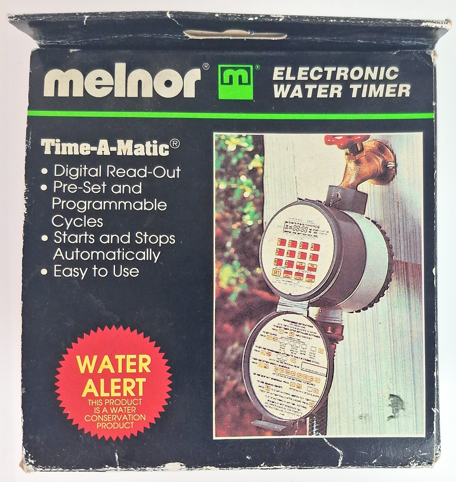 Melnor Electronic Water Timer Time-A-Matic Programmable Lawn Garden Mod 103 New