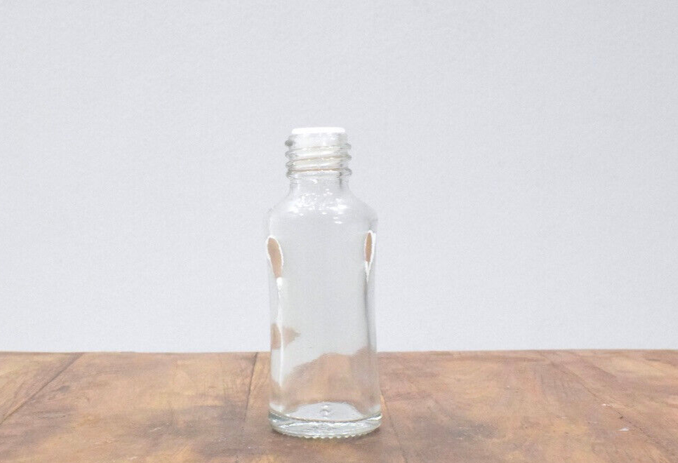 Clear Glass Craft Bottle