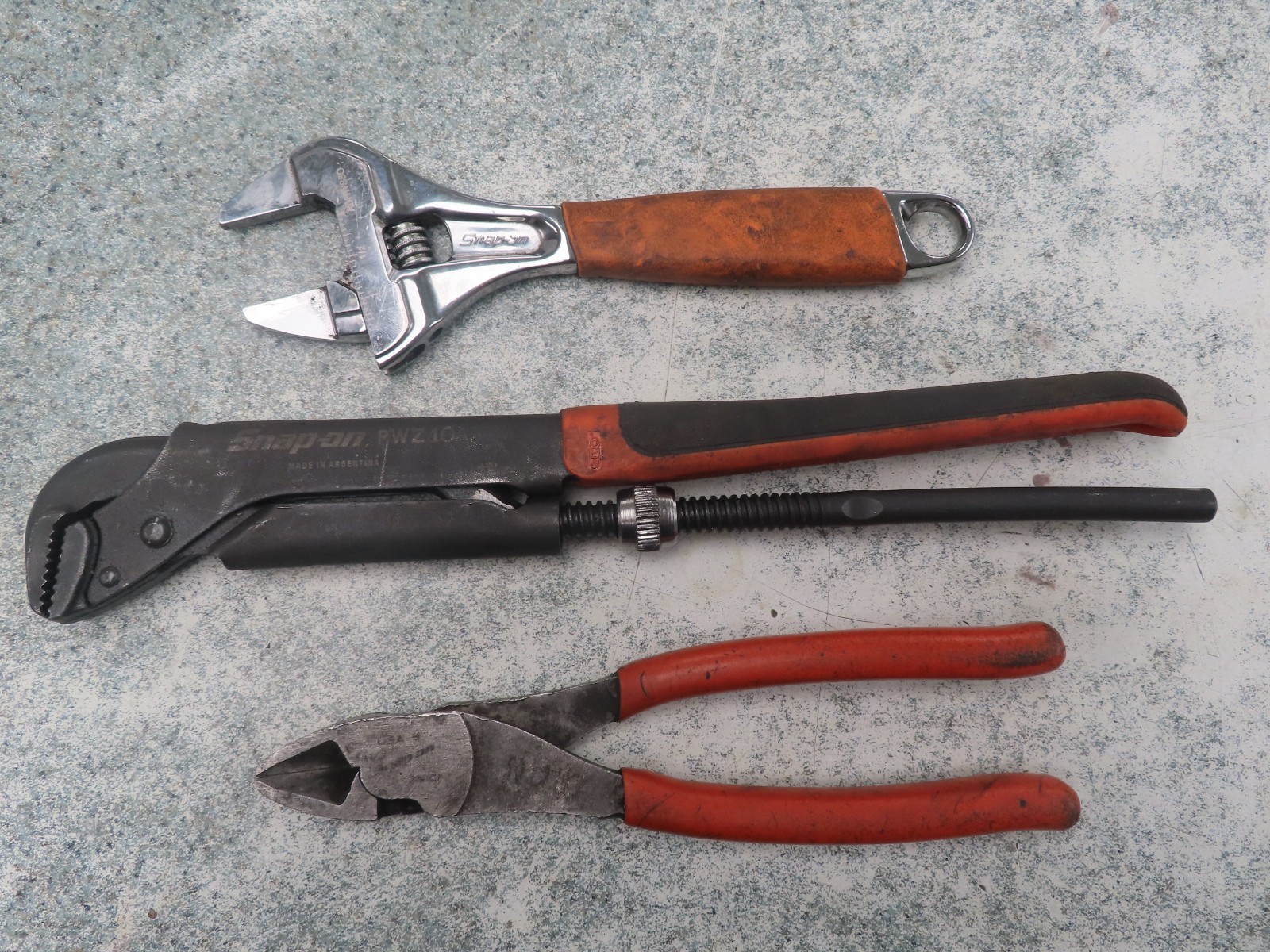 Snap-on 3 pc Hand Tool Bundle