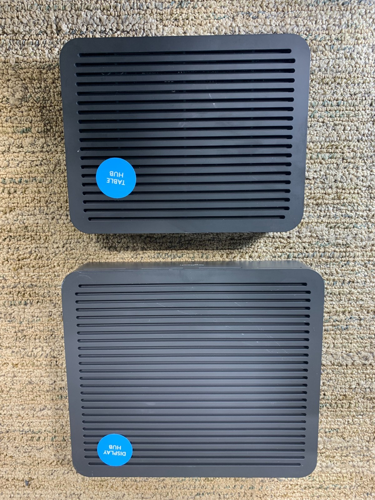 Logitech Rally V-U0047 Table Hub & V-R0009 Display Hub NO PSU's!