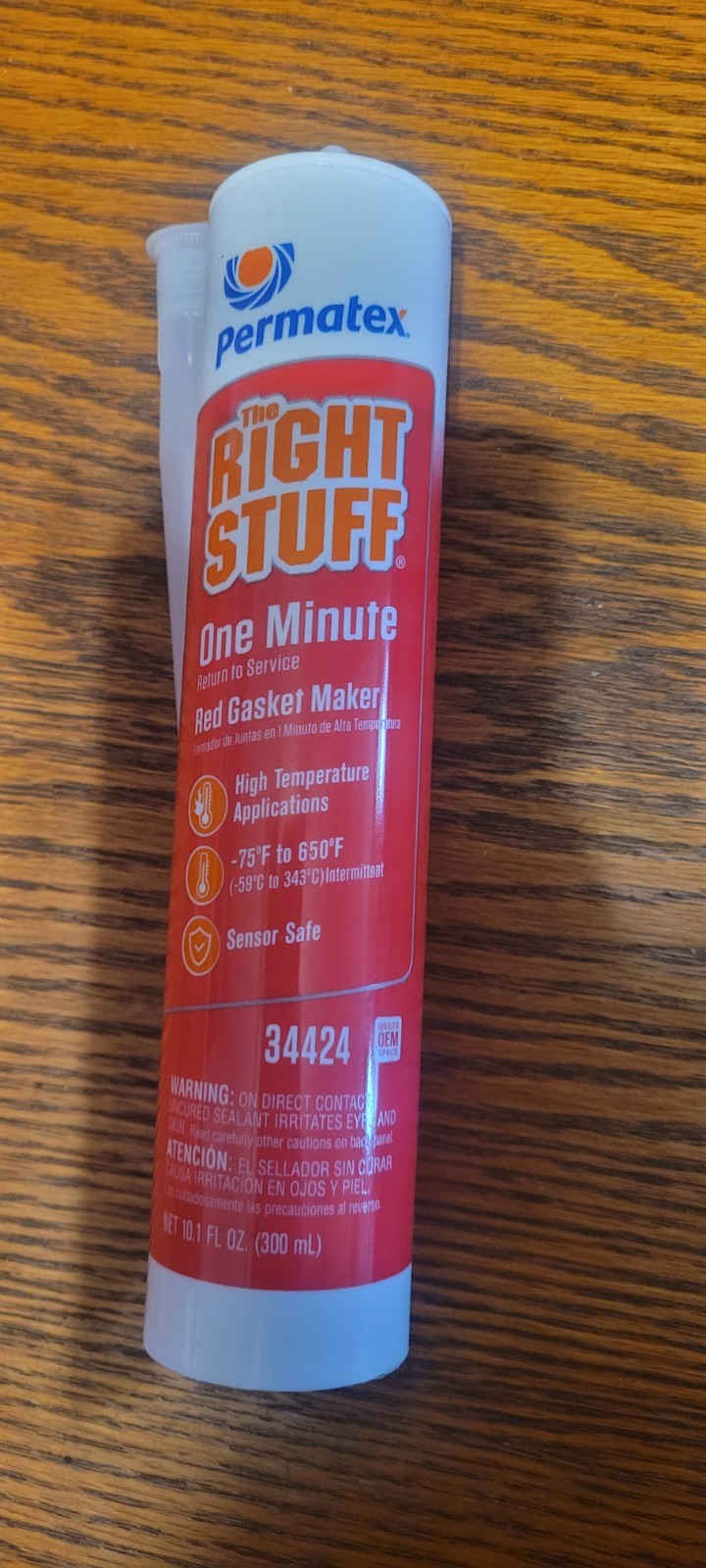 Permatex the Right Stuff One Minute Red Gasket Maker Silicone 34424 $15