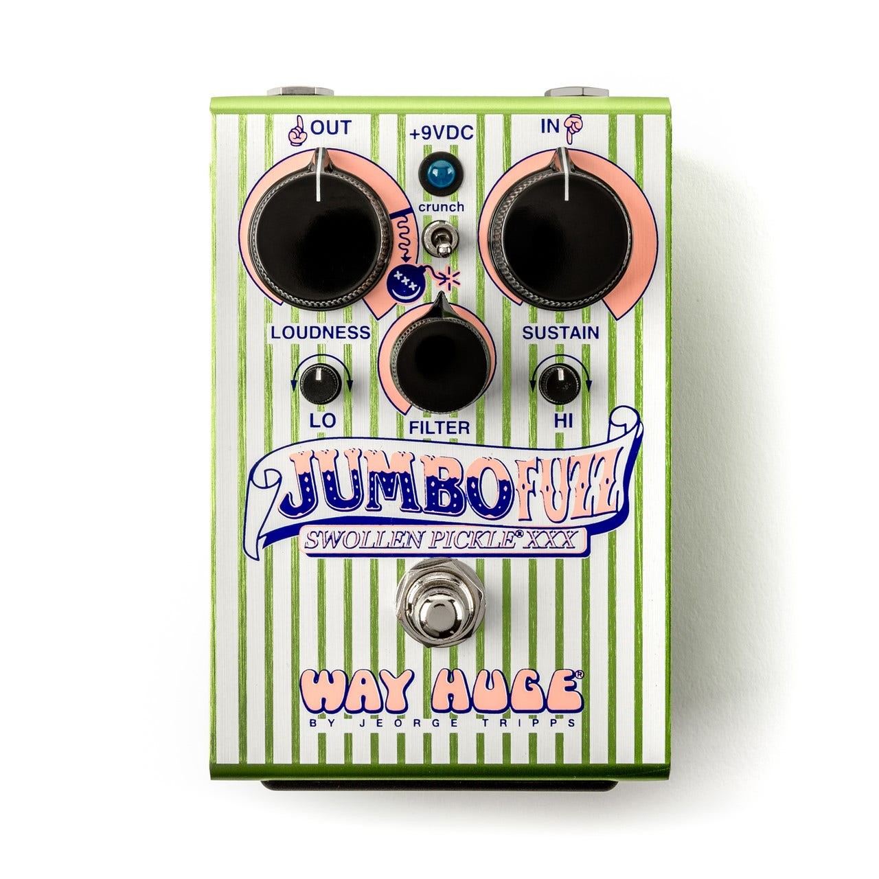 Way Huge Jumbo Fuzz Swollen Pickle XXX Fuzz Guitar Effect Pedal