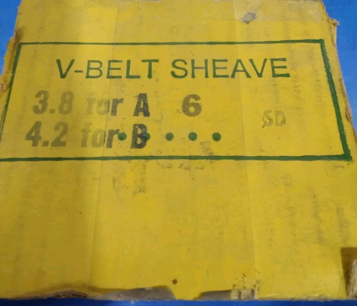 Tb Woods 4.2X6B-SD 6 Groove V-belt Sheave