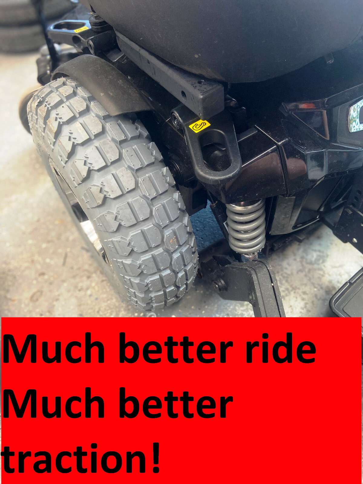 BIG WHEELS QUANTUM /QUICKIE - FITS MOST MODELS - ONE PAIR COMPLETE