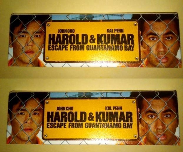 Harold & Kumar Cigarette Rolling Papers Movie PROMO Memorabilia 2008 collectible