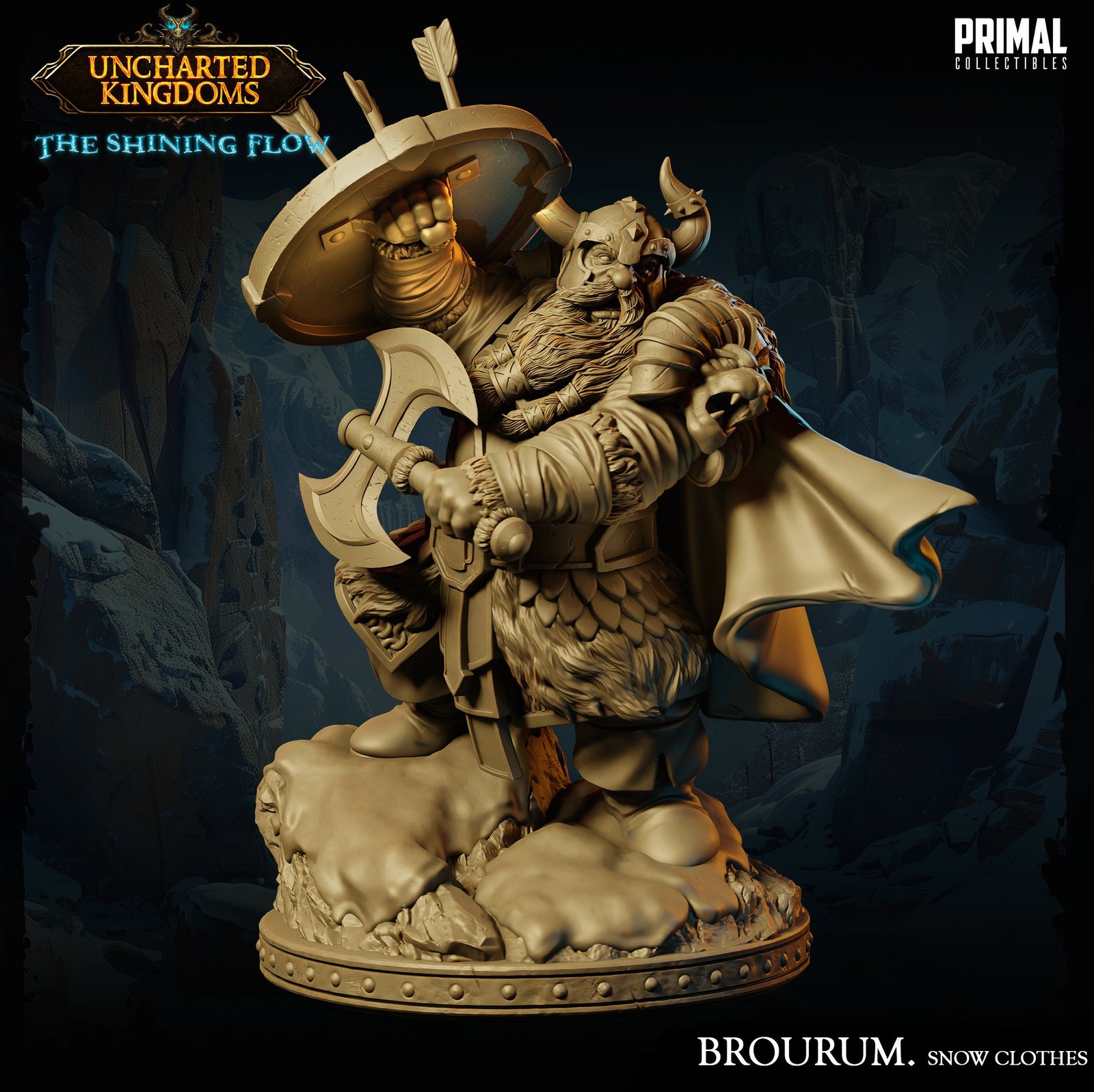 Dwarf Hero Brourum | Primal Collectibles