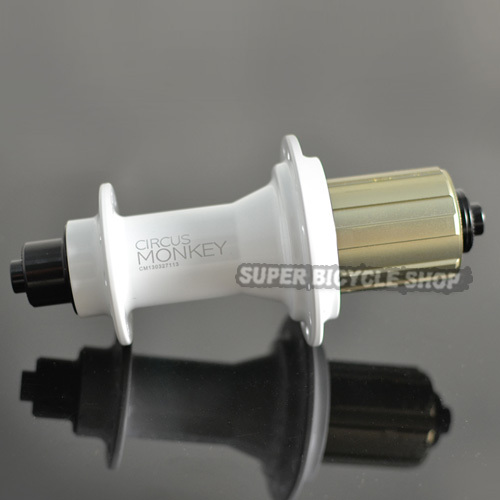 Circus Monkey HRW Road Rear Hub, 32 Hole,White