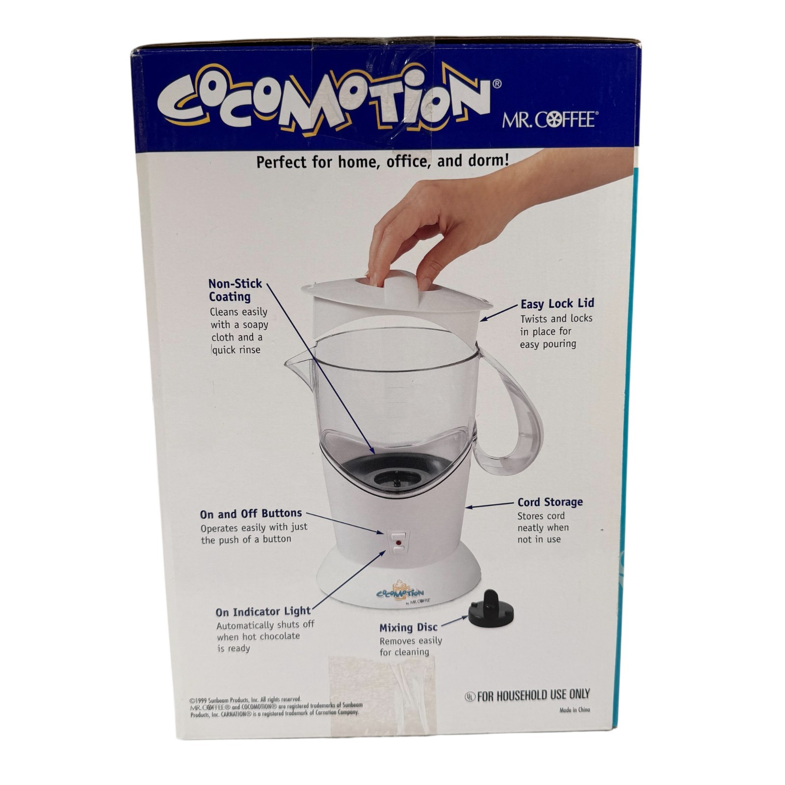 NEW Mr. Coffee Cocomotion Automatic Hot Chocolate Maker 4 Cup HC4 312541