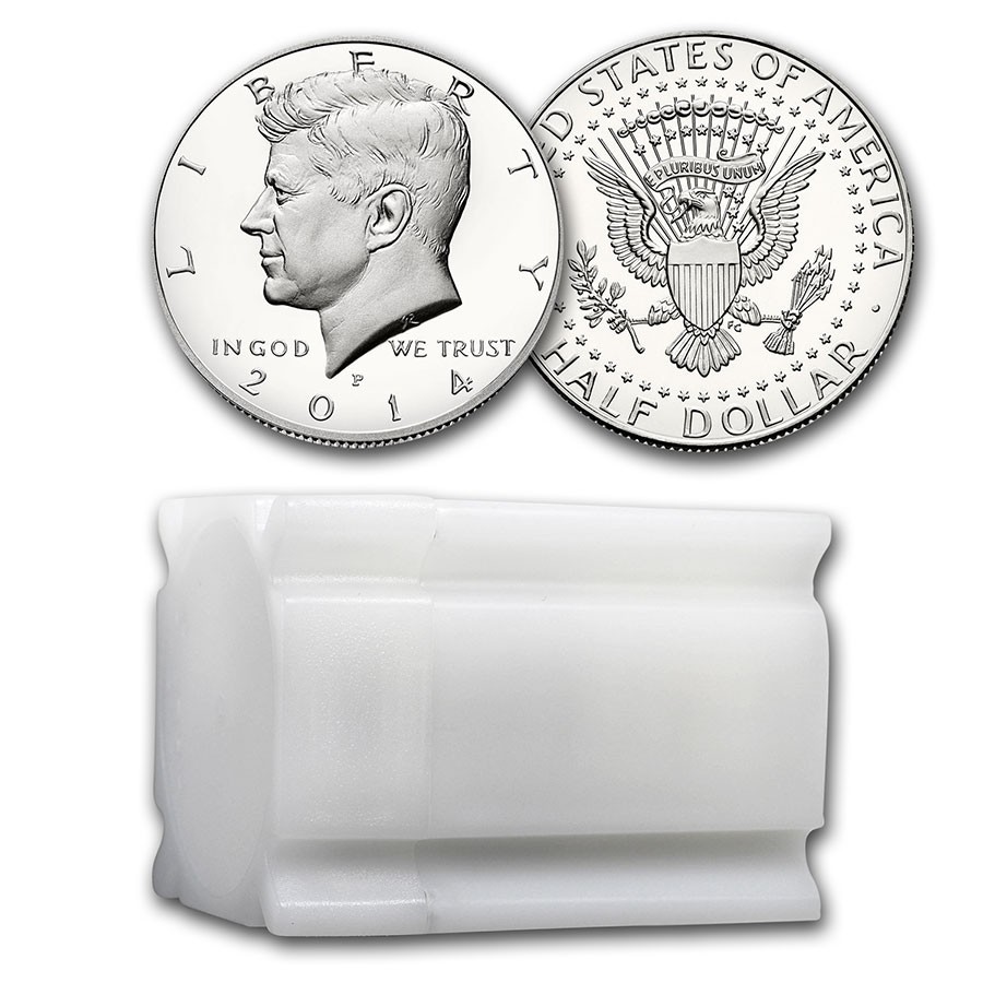 2014-P Kennedy Half Dollar 20-Coin Roll BU