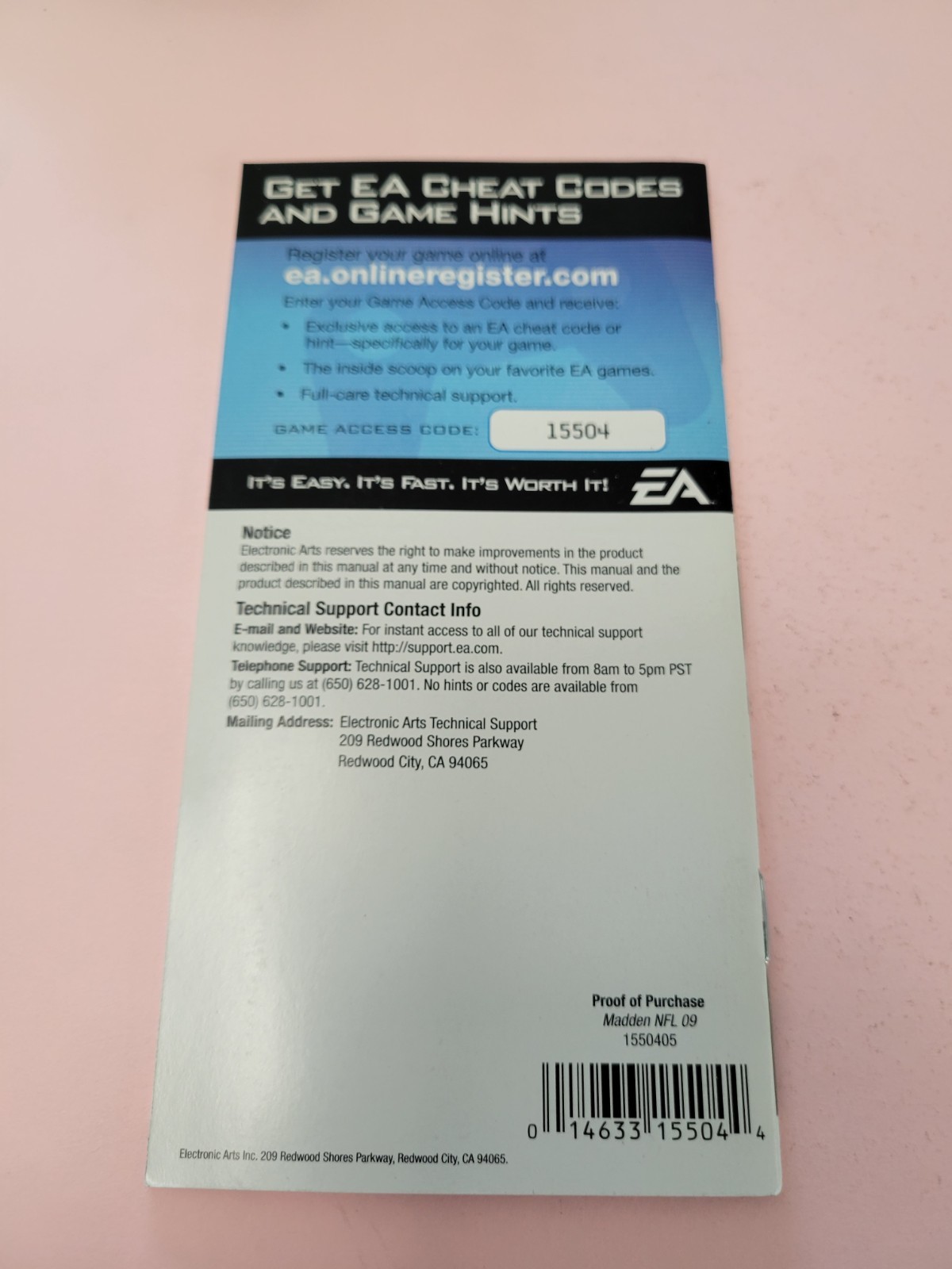 Madden 06 - Sony PSP - Manual Only