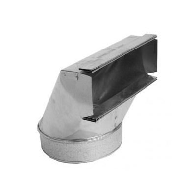 Lukjan SB303106 3-1/4" x 10" x 6" Stack Elbow Boot 90¬∞ With Clips