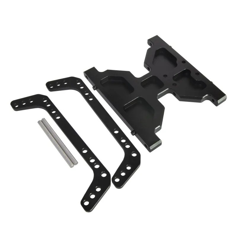 Upgrade Metal Chassis Anti-skid Plate For 1/10 Axial Capra 1.9 UTB RC Part Black