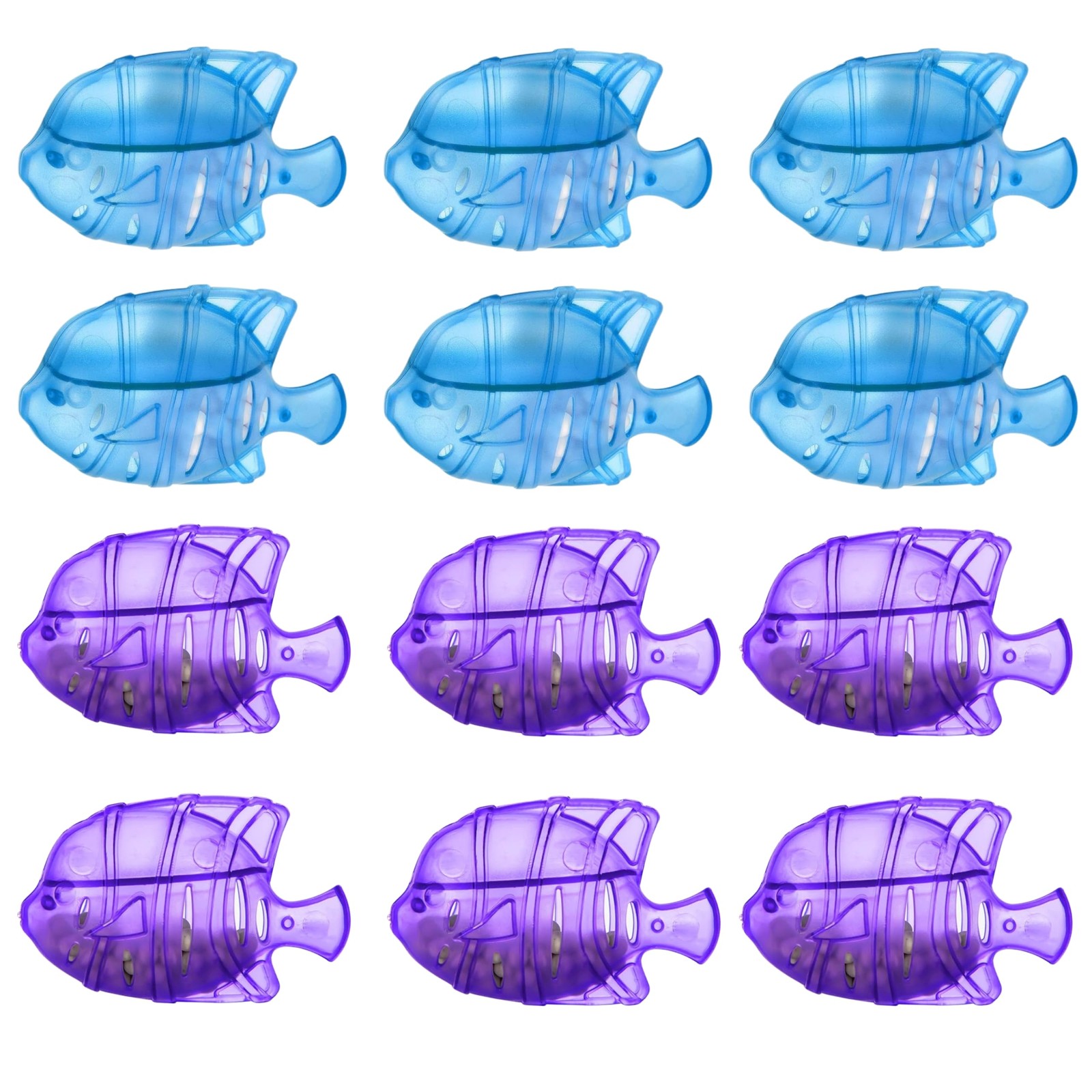 Nispira 12 Fish Universal Demineralization Cleaners for Protec Blue/Purple