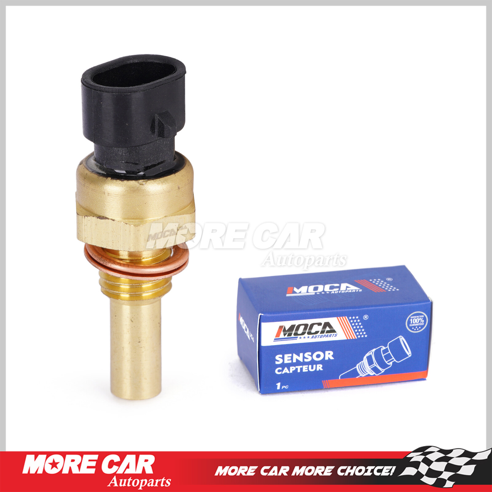 Engine Coolant Temperature Sensor for Buick Cadillac Chevrolet GMC Pontiac L4 V6