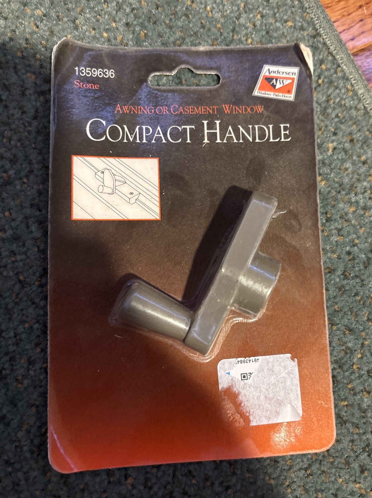 Andersen Awning or Casement Window Compact Handle Stone 1359636