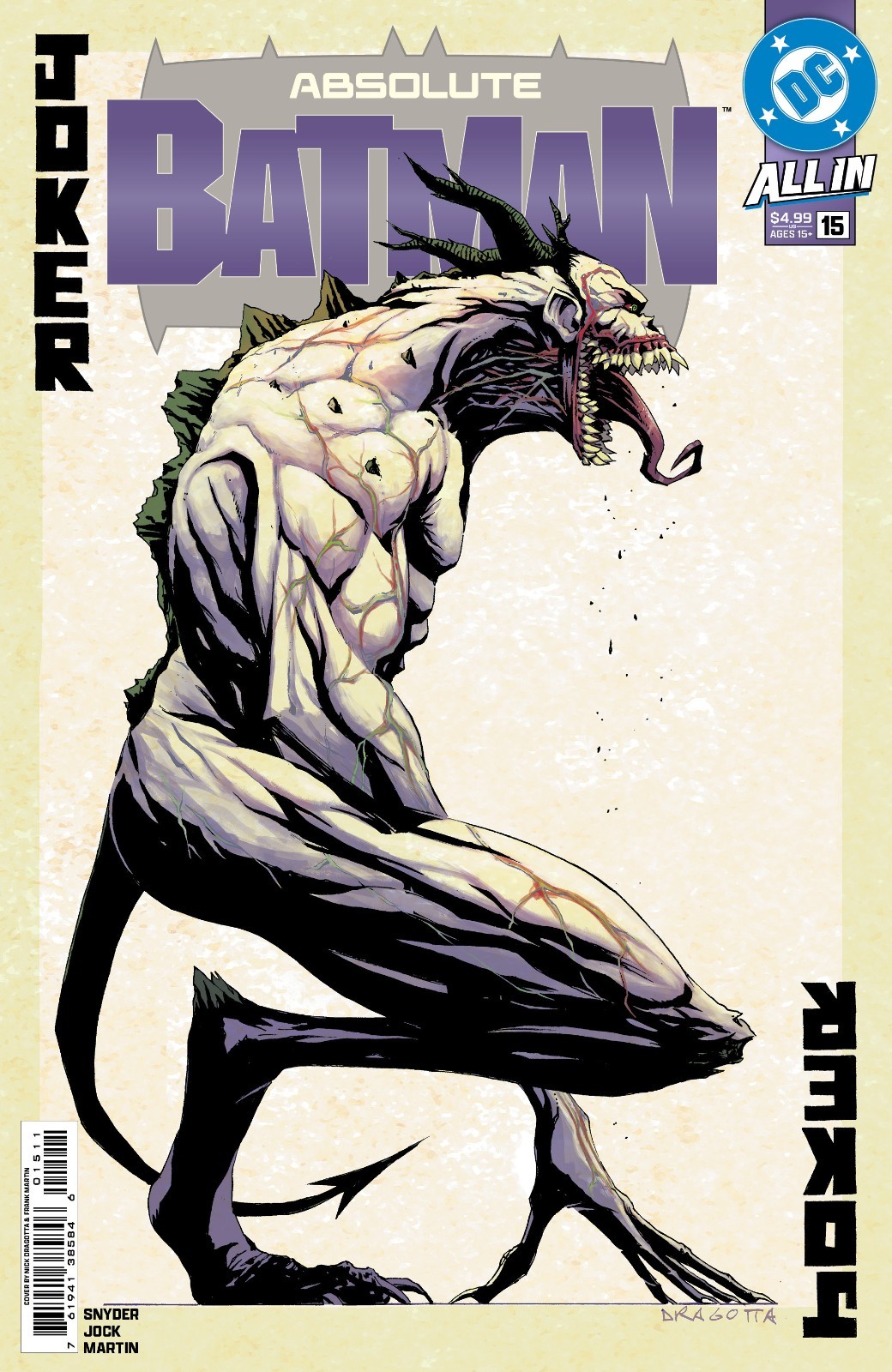 Absolute Batman #15 Cover A Nick Dragotta First Printing