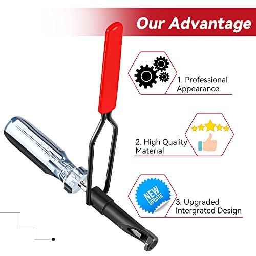 10MM Valve Adjustment Tool Jam Nut, Slotted Valve Adjusting Stud, Valve 10mm