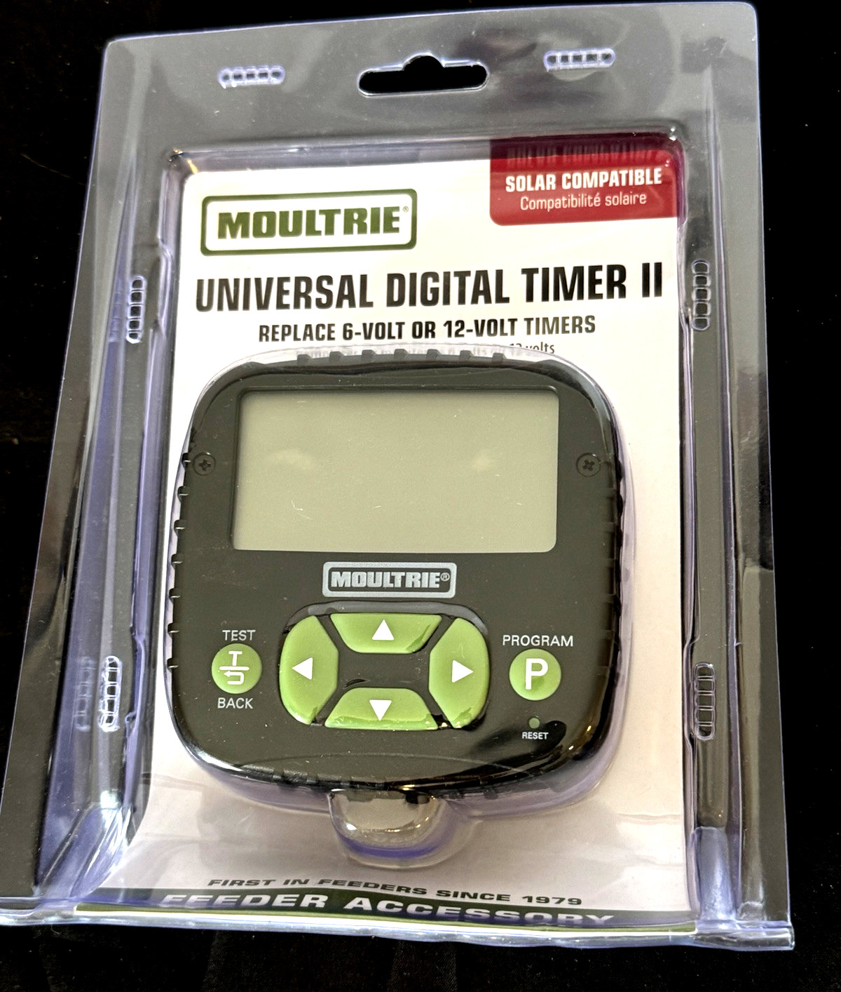 Moultrie Universal Digital Timer II Wildlife Feeder Acc. 6 ,12 Volt MFA-13461