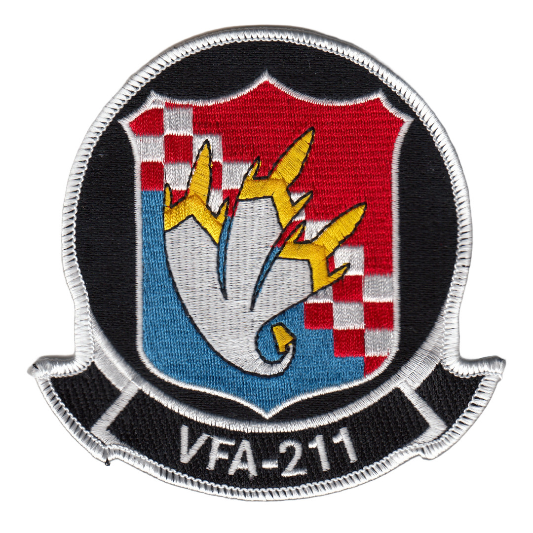 VFA-211 CHECKMATES LEGACY BANANA CHEST  PATCH