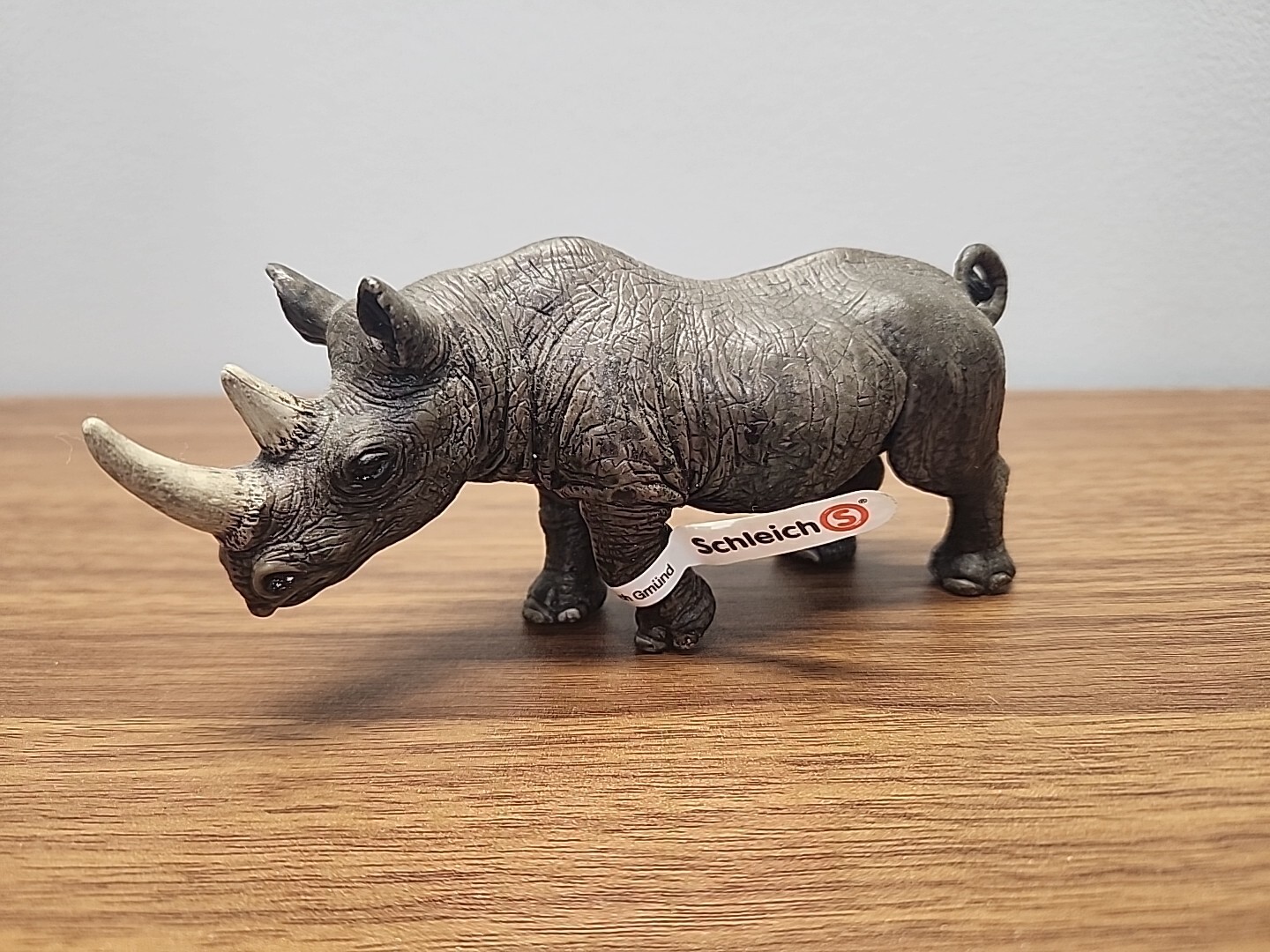Schleich Rhinoceros Rhino 14743 Retired 2008 Animal Toy Figure ~ NWT ~ Rare