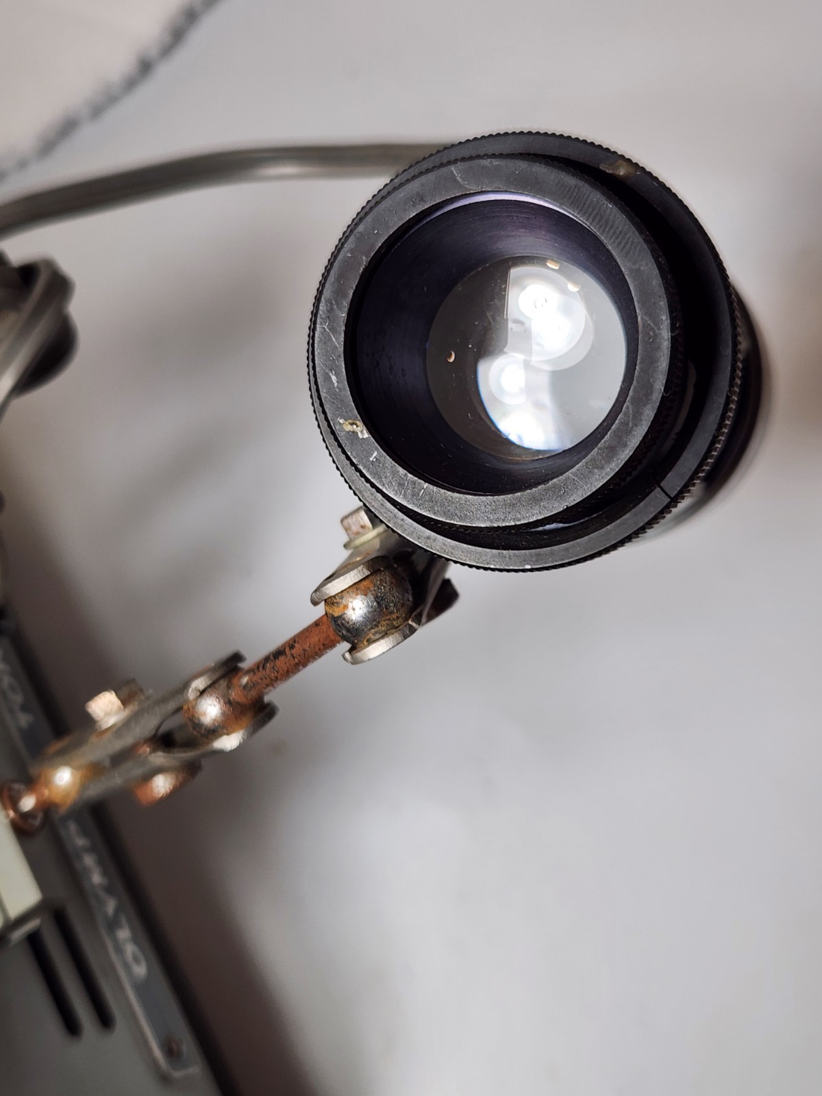 Vintage Olympus Tokyo JM Labratory Stereoscopic Microscope 222406 Working