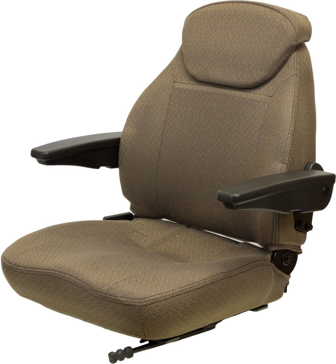 John Deere Brown Fabric Seat Fits 7130, 7230 and 7330 Tractors