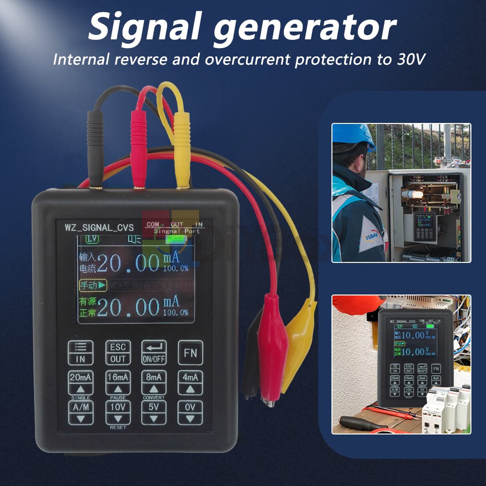 4-20mA 0-10V Signal Generator Signal Calibrator Current Voltage Signal Source