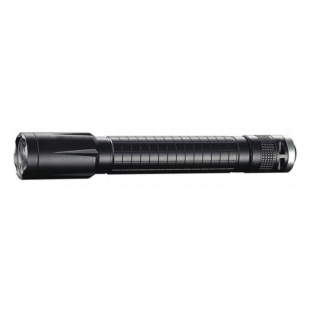 LUMAPRO 49XX76 Handheld Flashlight,Aluminum,Black,300lm 49XX76
