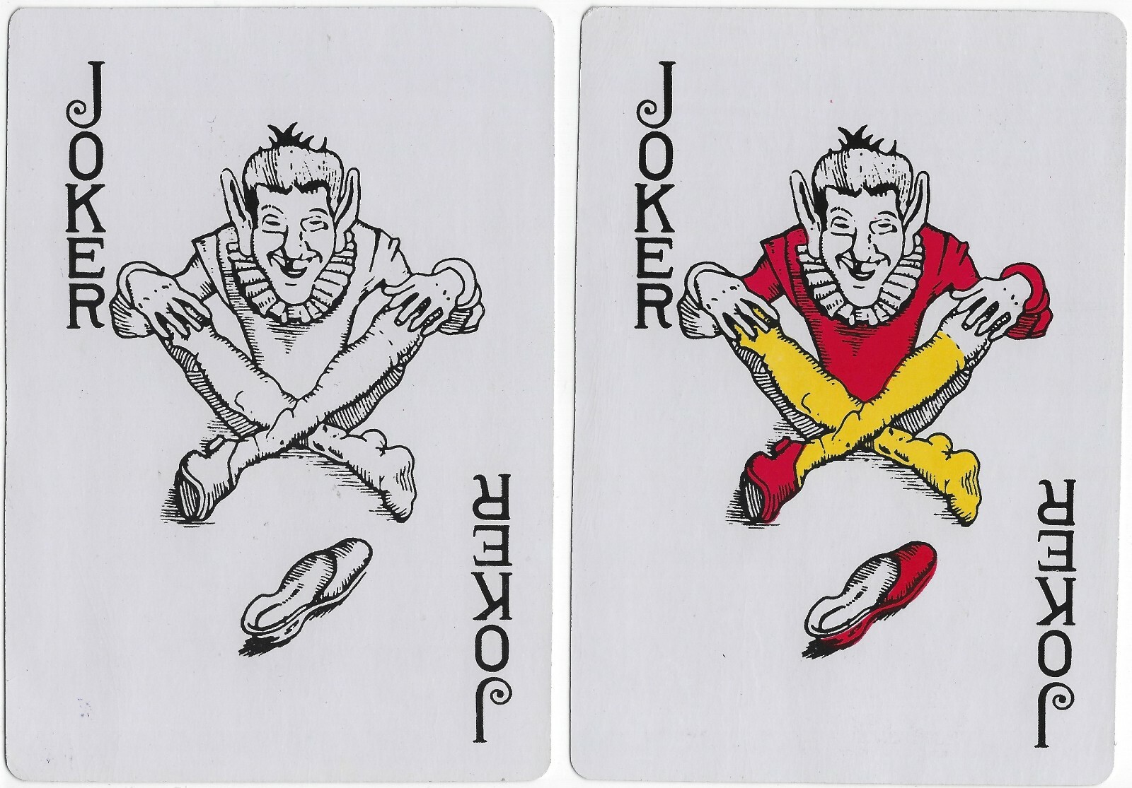 Jumbo Single Swap Playing Cards Scrapbooking Ephemera 6.75" x 4.75" (D1)