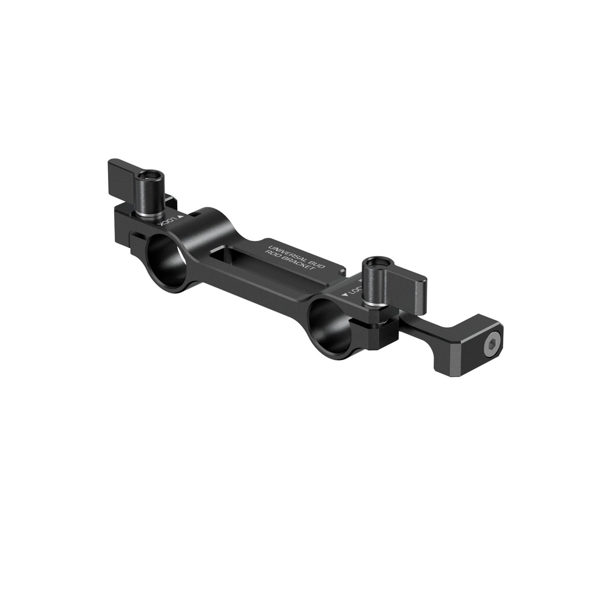Bright Tangerine 15mm Rod Bracket for Universal BUD Plate
