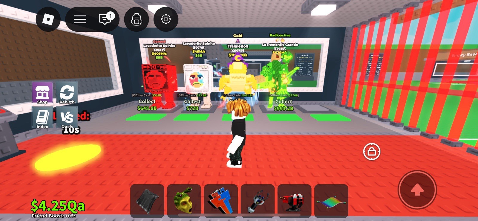 Roblox Secret Generation Lavadorito Spinito Tralaledon La Romantic Grande Asset