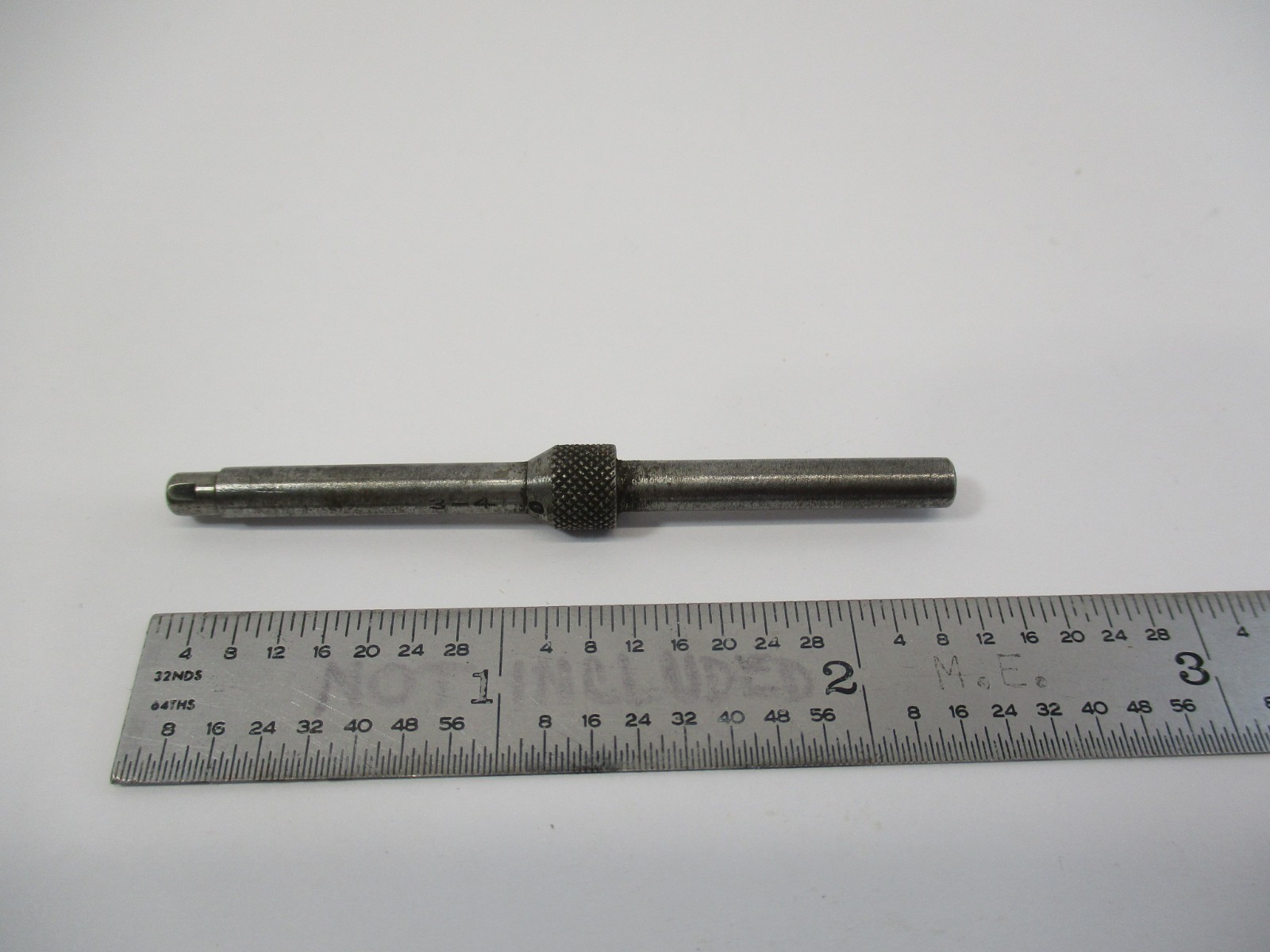 STARRETT # 124 ID Micrometer ROD (only) 3" - 4" Range .155" Mount Lufkin 80 GC