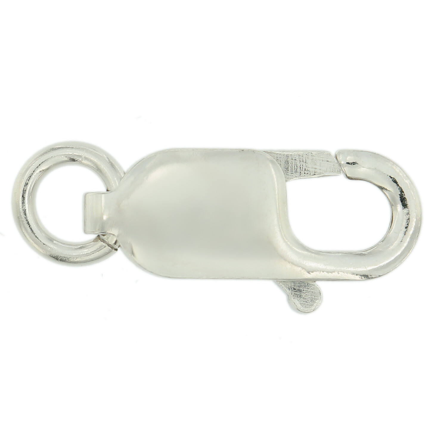 Sterling Silver 925 Lobster Claw Clasp Bracelet Chain Replacement Lock 16x6.2mm