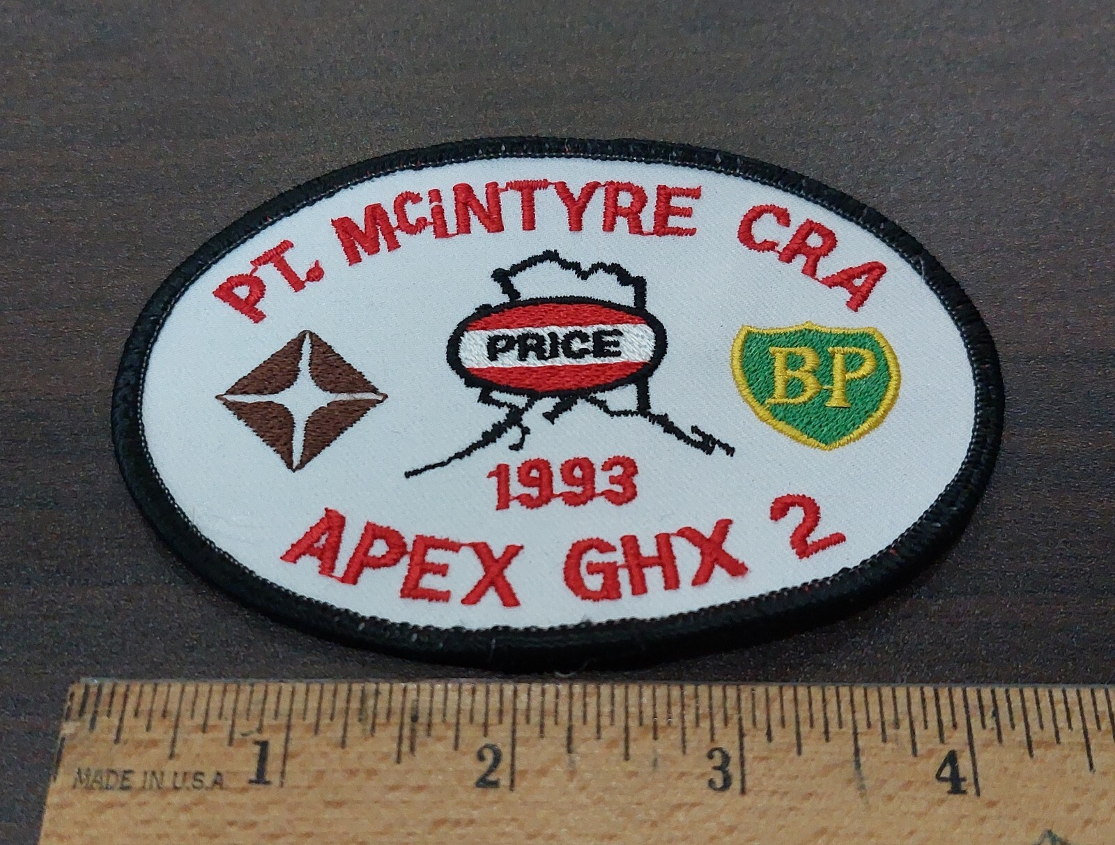 ARCO BPX GHX 1993 Sealift Patch Prudhoe Bay, Alaska Sew On Patch