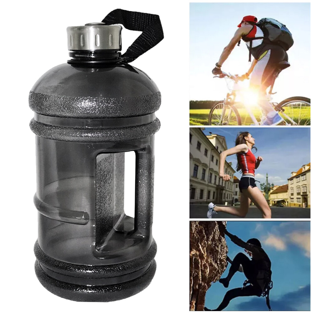 2.2 LITRE JUMBO SPORTS GYM WATER BOTTLE GYM DIETING BODYBUILDING HIKING & OFFICE