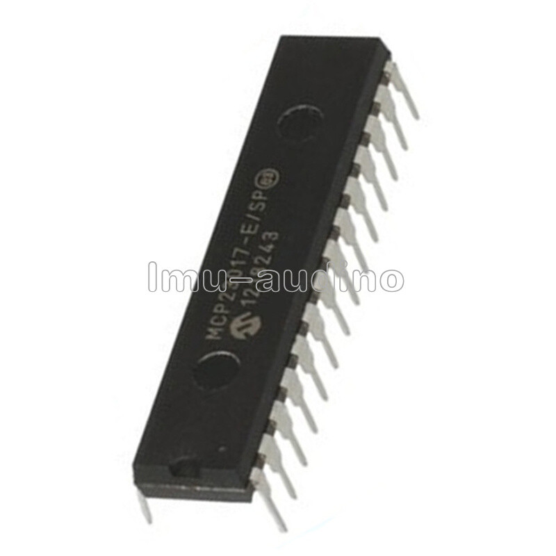 MCP23017E/SP DIP28 MCP23017 16Bit I/O Expander with I2C Interface IC