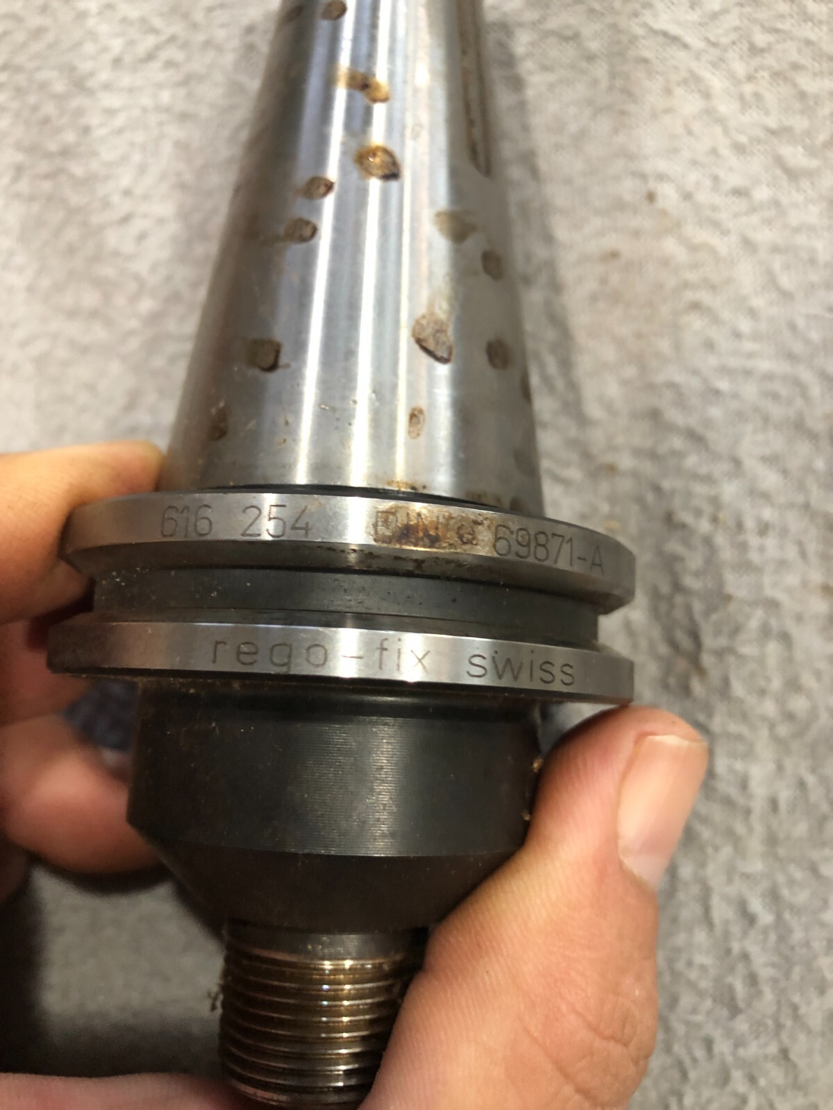 [ME] Swiss rego-fix 616 254 DIN 69781-A