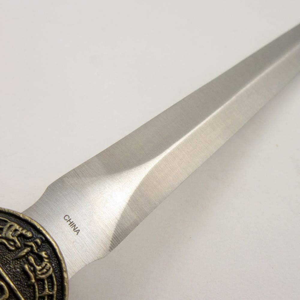Supplies 211355 Mcleod Dagger, Black,Silver, 14 Inch