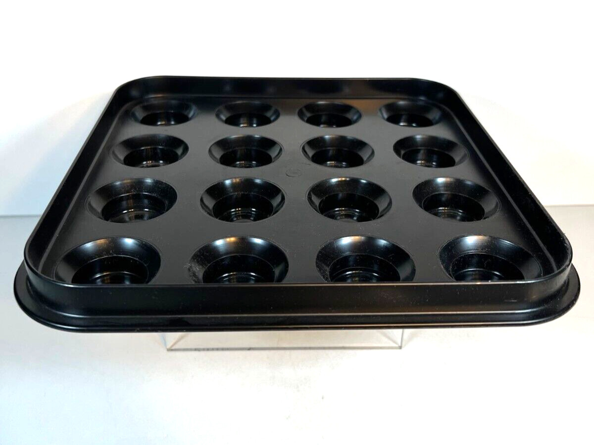 16 Hole Billiard Ball Caddy/Storage/Carrier