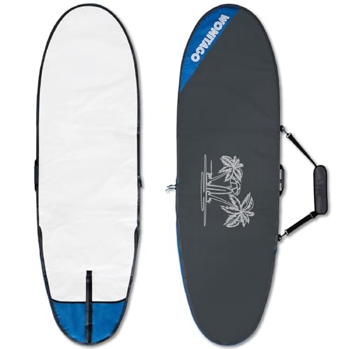Surfboard Bag Zippered Day Bag with Shoulder Strap, Surfboard Carrying Bags