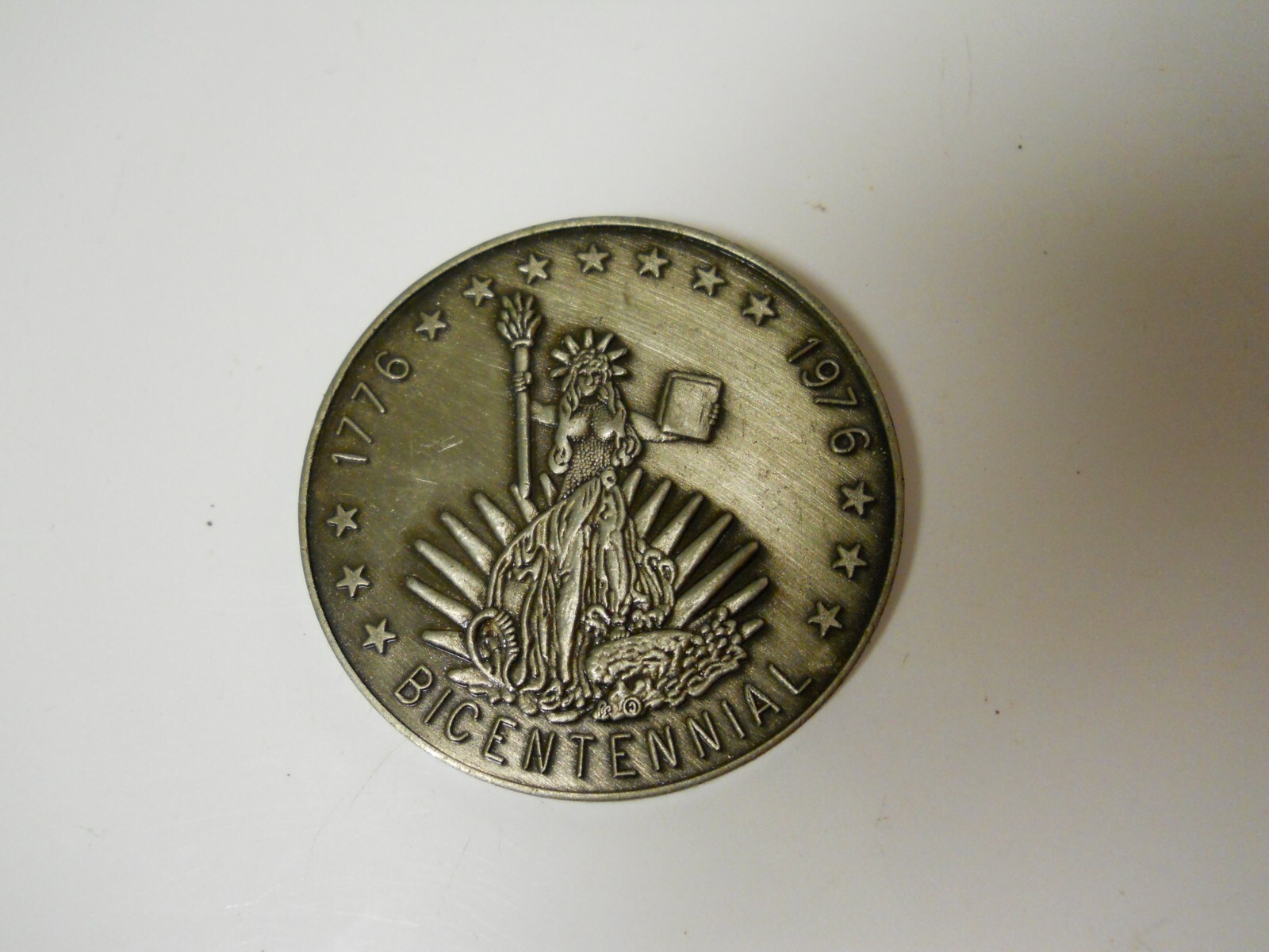 NASA Bicentennial Dual Sided Challenge Coin 1776-1976 200 Years of Freedom INEAG