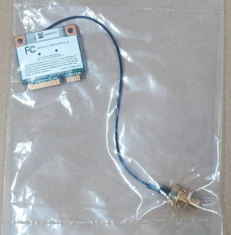 Hp 580102-001  AR5BHB92-H Dual Band 802.11ABGN WIRELESS CARD PAVILION