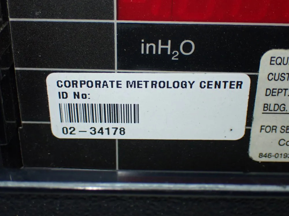 SETRA ULTRASONIC MANOMETER 339-1